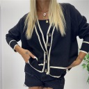 cardigan corto con bottoni  magical